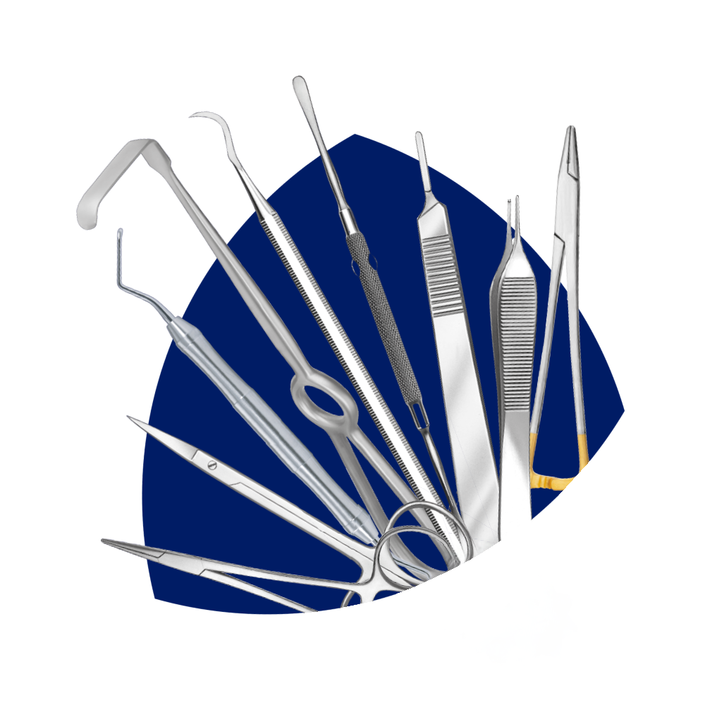 Sada nástrojů pro chirurgii Carl Martin